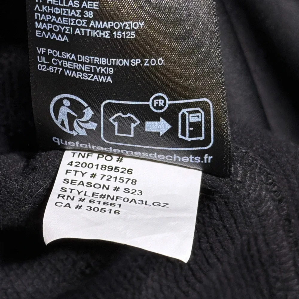 The North Face Windwall Vest Mens XL Black Logo Full Zip Softshell Golf Preppy